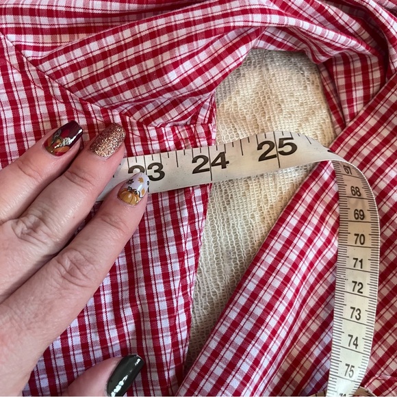 Men’s Antigua New England Patriots check original logo “Pat Patriot” button down - Picture 4 of 9